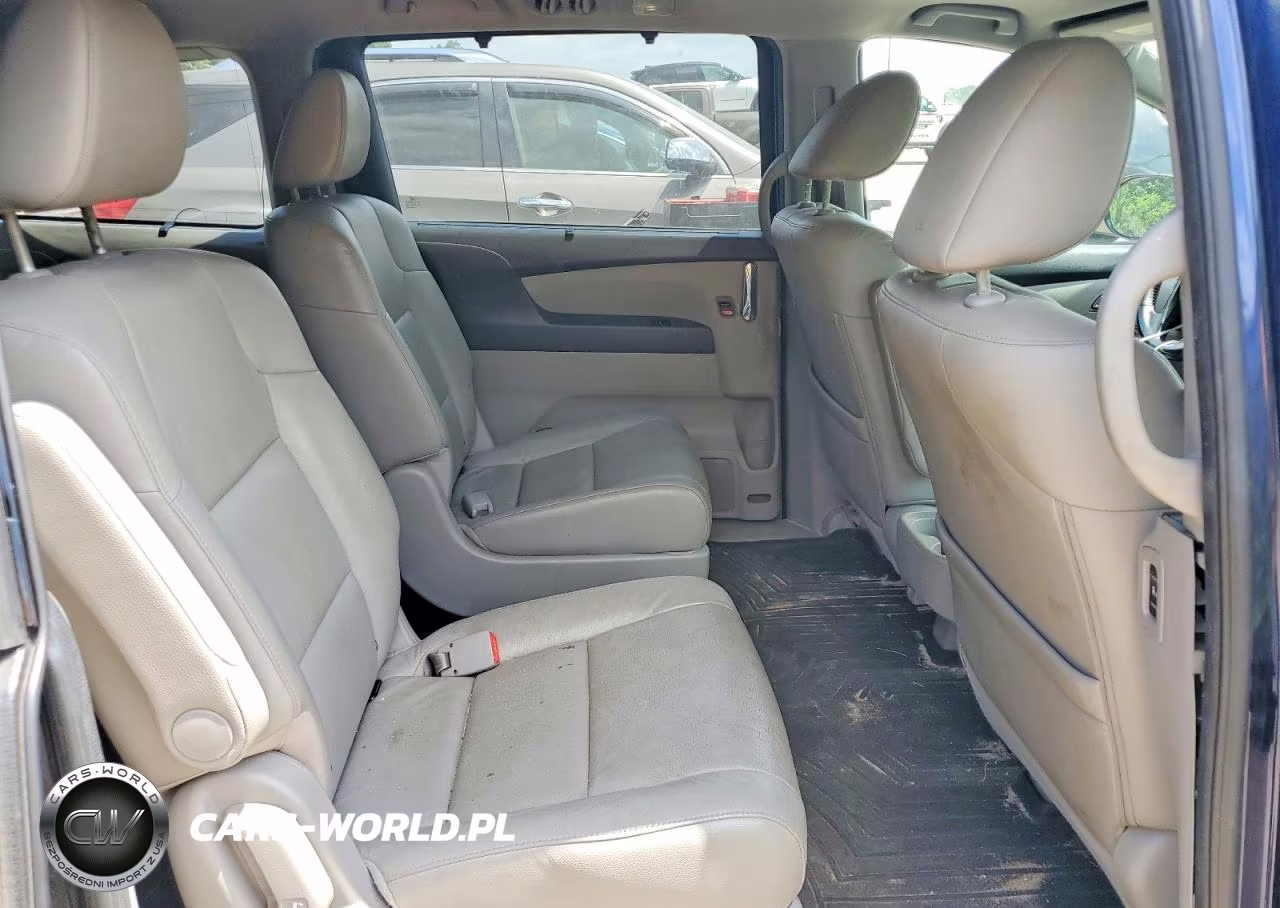 2014 Honda Odyssey Touring VIN:5FNRL5H96EB080055 - 11