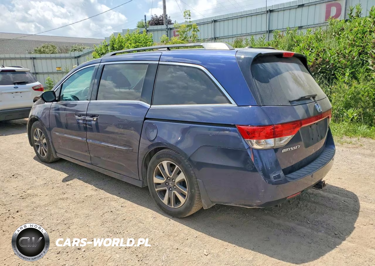 2014 Honda Odyssey Touring VIN:5FNRL5H96EB080055 - 2