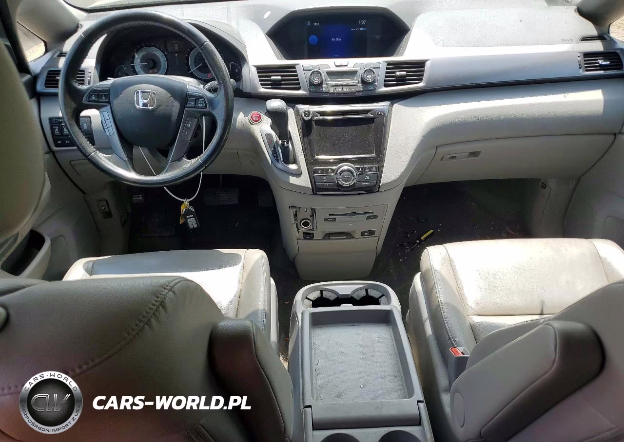 2014 Honda Odyssey Touring VIN:5FNRL5H96EB080055 - 8
