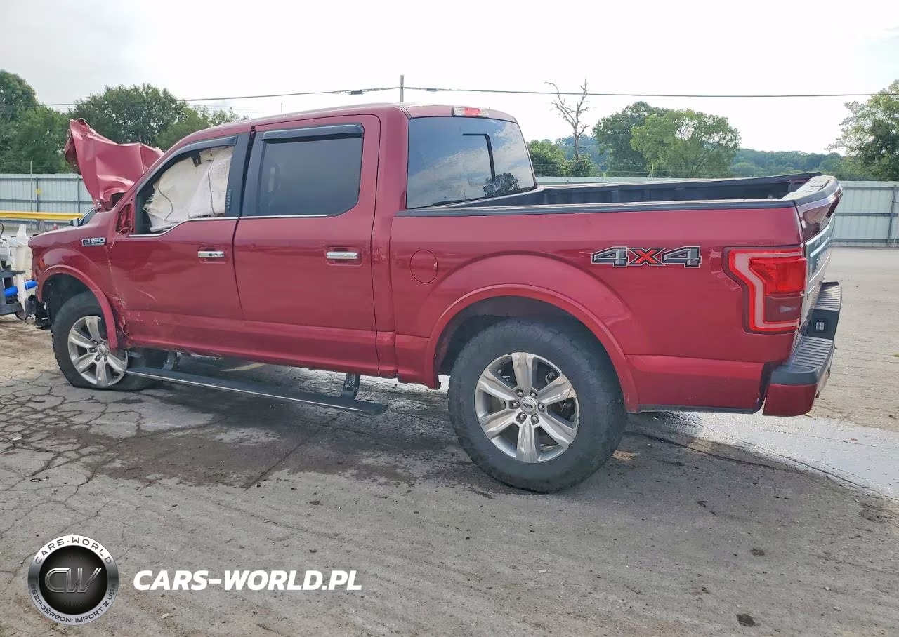 2016 Ford F150 Supercrew VIN:1FTEW1EFXGFB24341 - 2