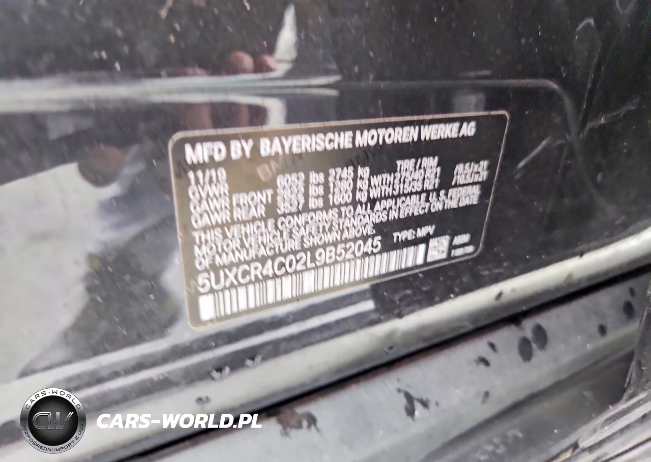 2020 BMW X5 Sdrive 40I VIN:5UXCR4C02L9B52045 - 13