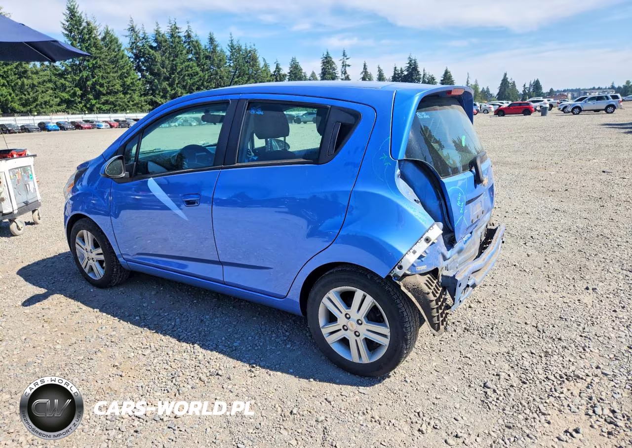 2015 Chevrolet Spark Ls VIN:KL8CB6S95FC710744 - 2