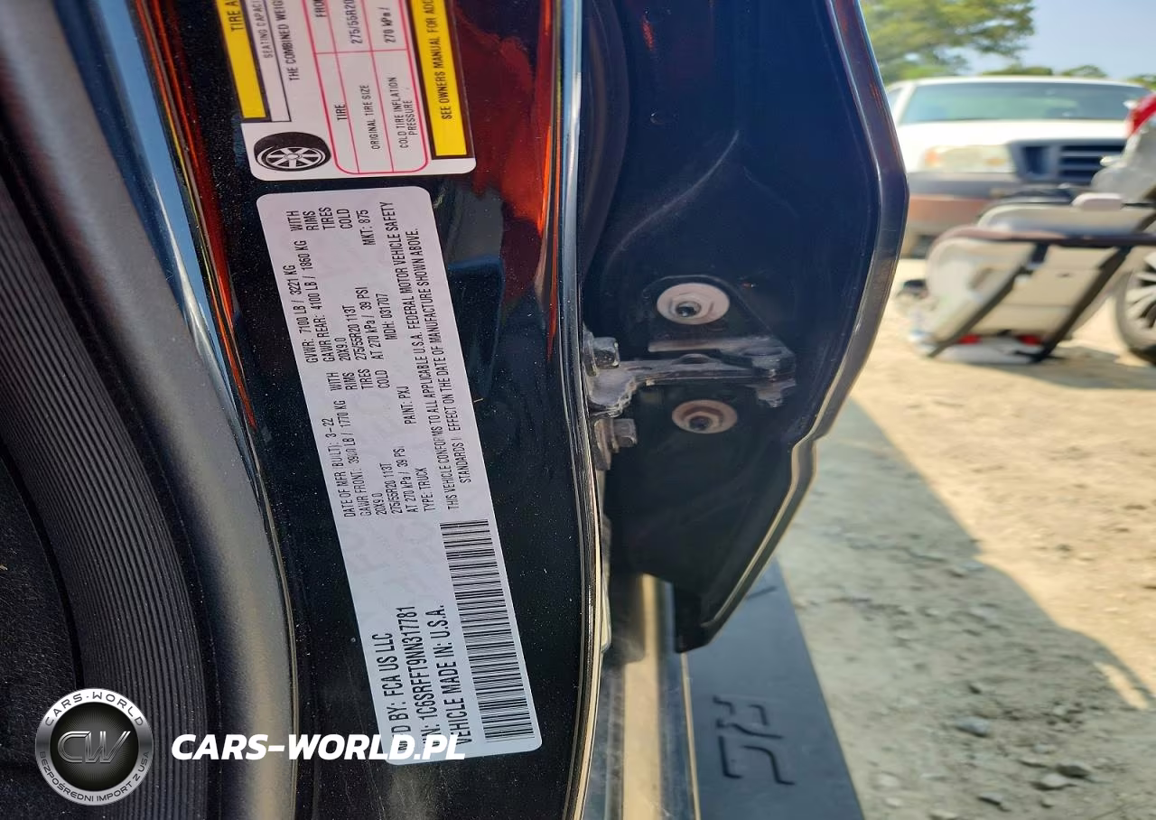 2022 Ram 1500 Big Horn-Lone Star VIN:1C6SRFFT9NN317781 - 12
