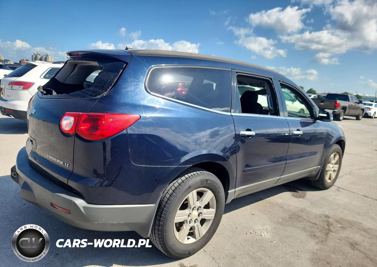 2011 Chevrolet Traverse Lt VIN:1GNKRGED7BJ186319 - 3