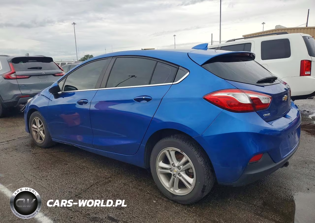 2018 Chevrolet Cruze Lt VIN:3G1BH6SE1JS653856 - 2
