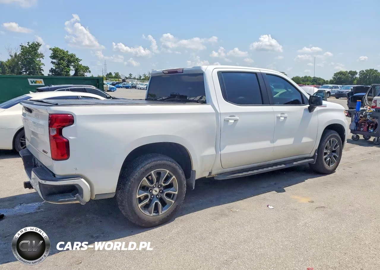 2023 Chevrolet Silverado K1500 Rst VIN:1GCUDEE8XPZ154576 - 3