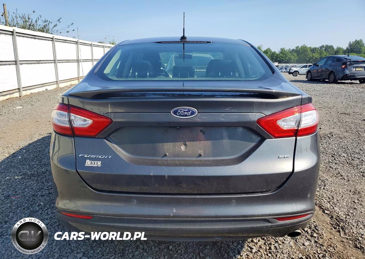 2016 Ford Fusion Se VIN:3FA6P0H74GR294512 - 6