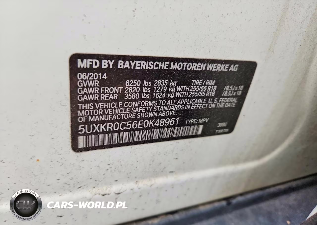 2014 BMW X5 xDrive35I VIN:5UXKR0C56E0K48961 - 12