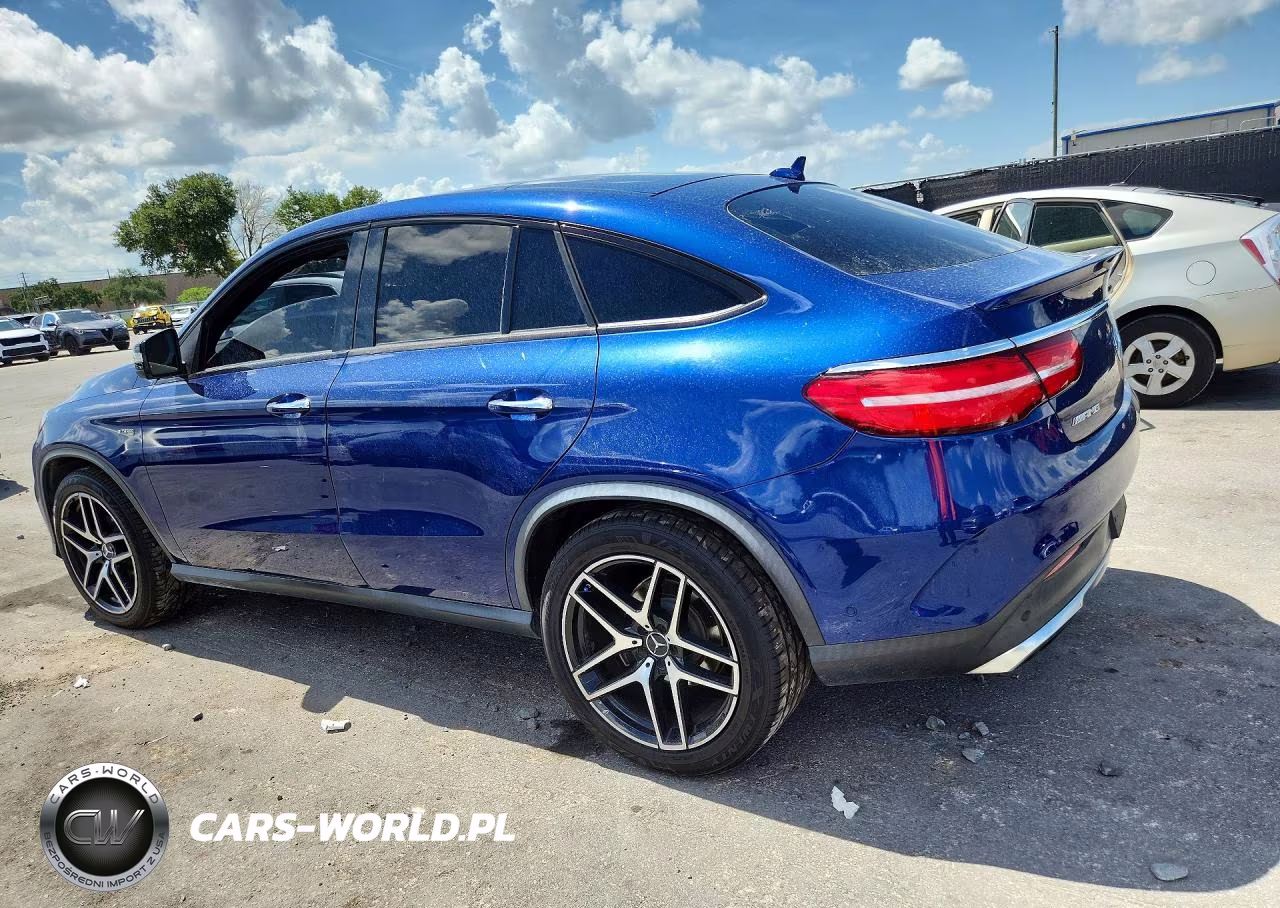 2019 Mercedes-Benz Gle Coupe 43 Amg VIN:4JGED6EB2KA134380 - 2