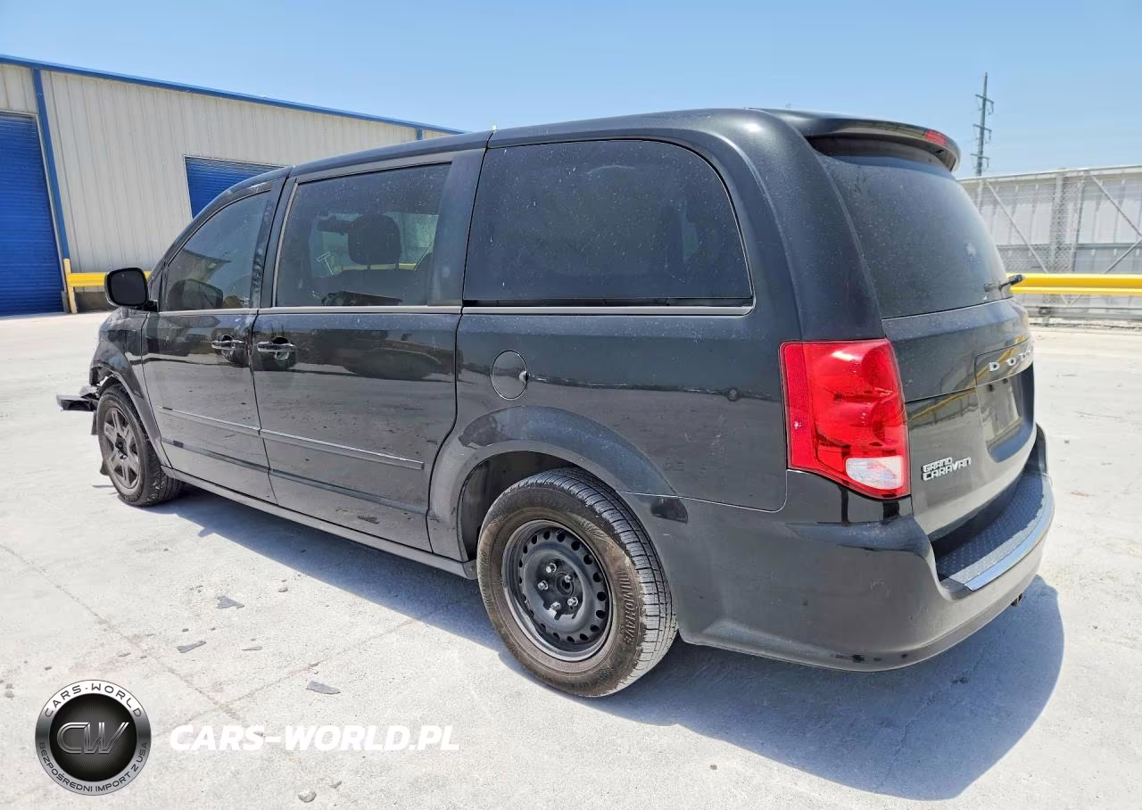 2013 Dodge Grand Caravan Se VIN:2C4RDGBG2DR505256 - 2