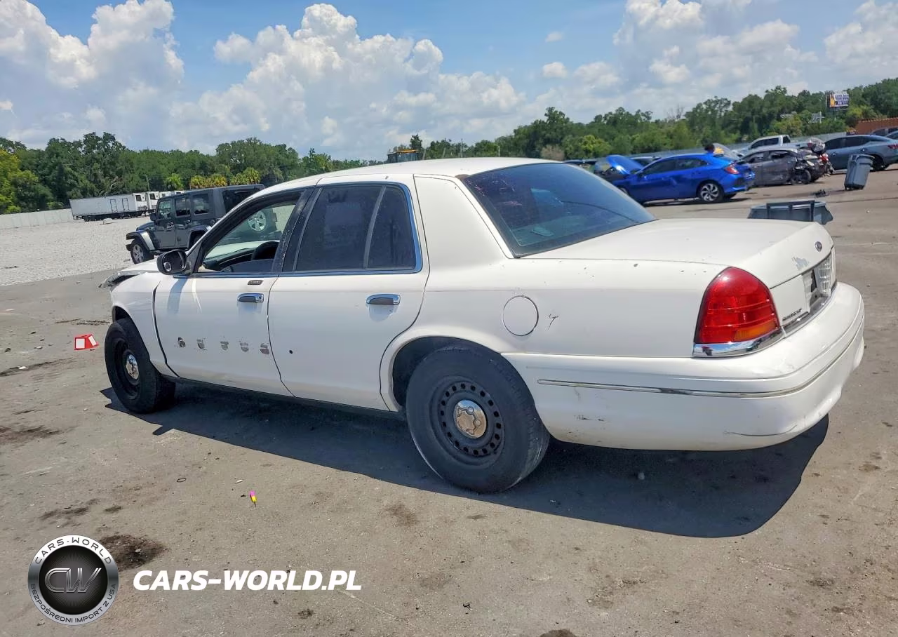 2001 Ford Crown Victoria Lx VIN:2FAFP74W81X110641 - 2