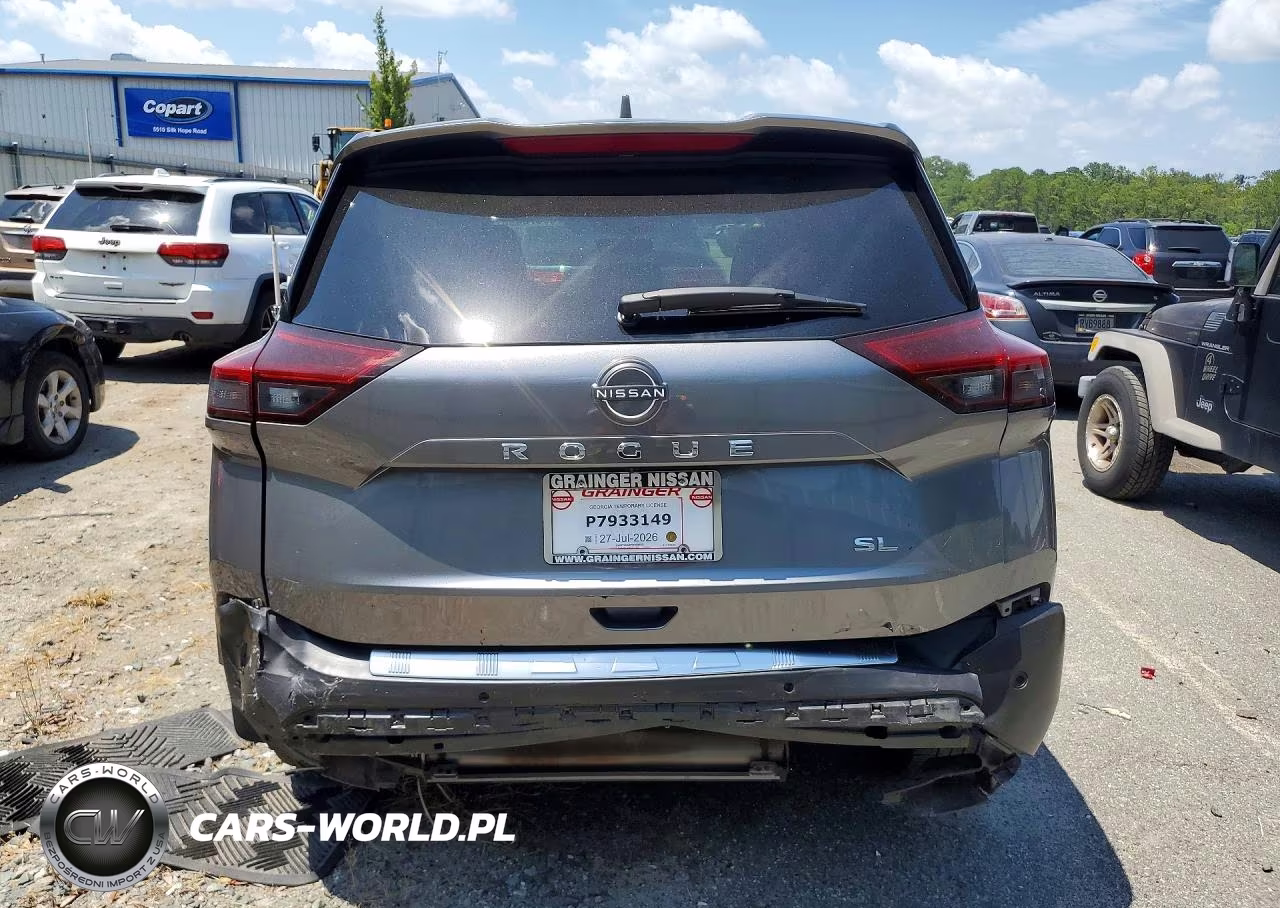 2023 Nissan Rogue Sl VIN:JN8BT3CA4PW409930 - 6