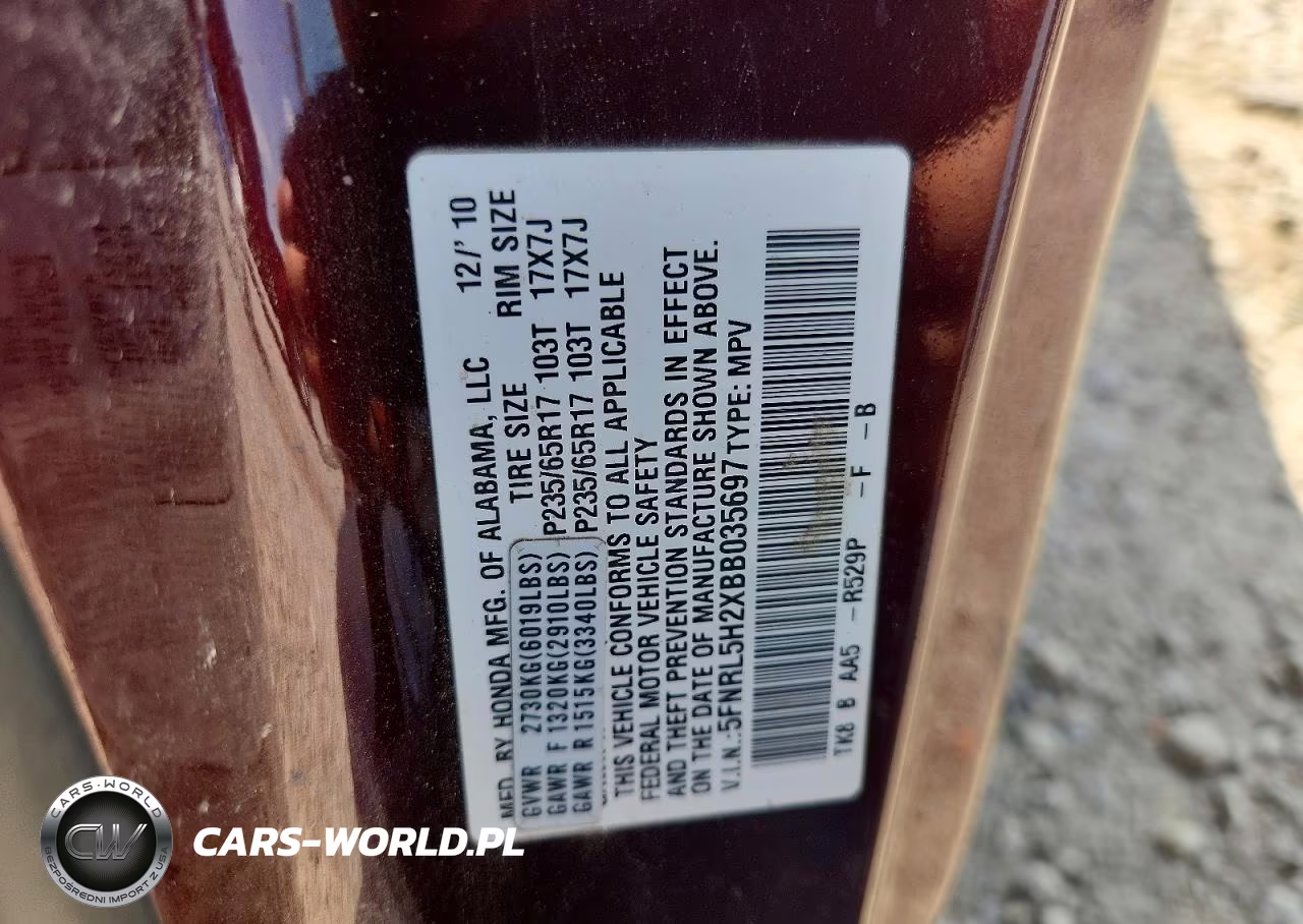 2011 Honda Odyssey Lx VIN:5FNRL5H2XBB035697 - 13