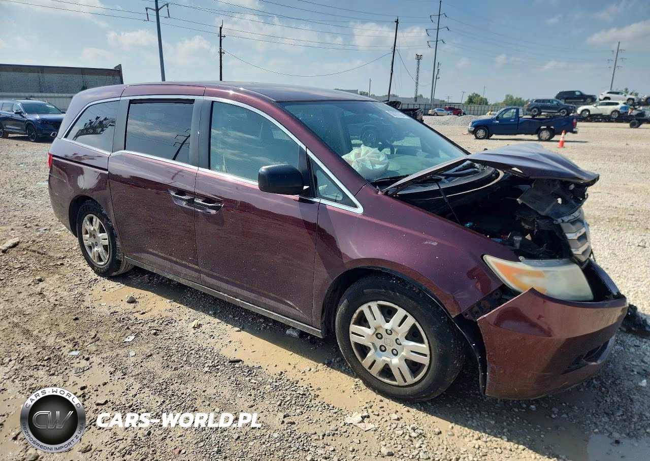 2011 Honda Odyssey Lx VIN:5FNRL5H2XBB035697 - 4