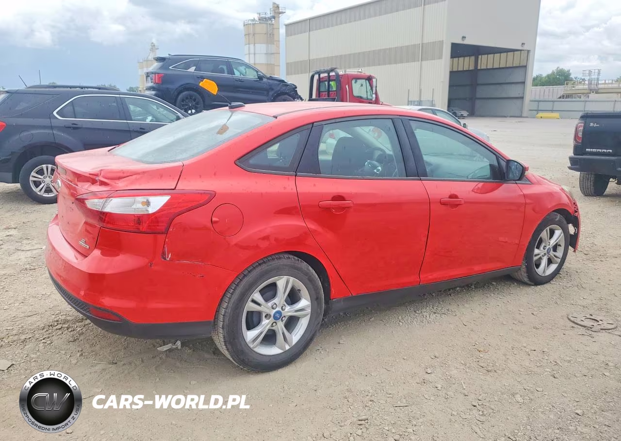 2013 Ford Focus Se VIN:1FADP3F2XDL362354 - 3