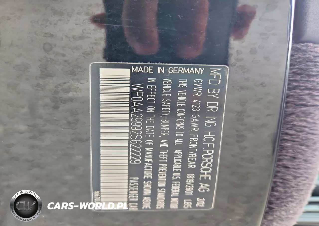 2002 Porsche 911 Carrera 2 VIN:WP0AA29992S622229 - 12