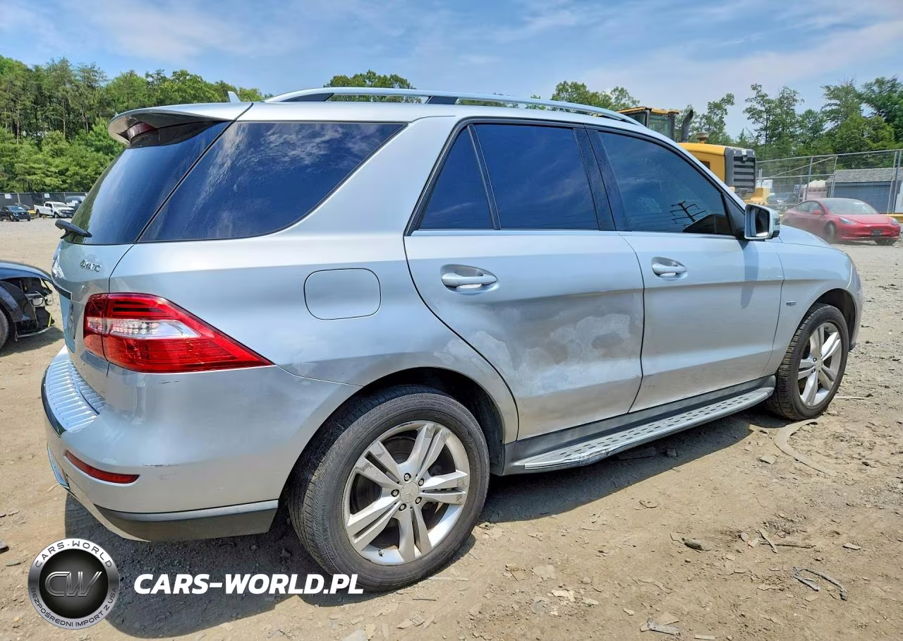 2012 Mercedes-Benz Ml 350 4Matic VIN:4JGDA5HB2CA014753 - 3