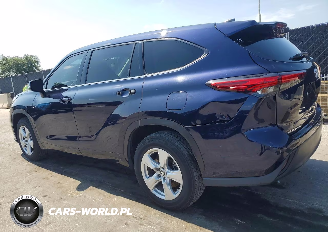 2022 Toyota Highlander L VIN:5TDCZRAH7NS546164 - 2