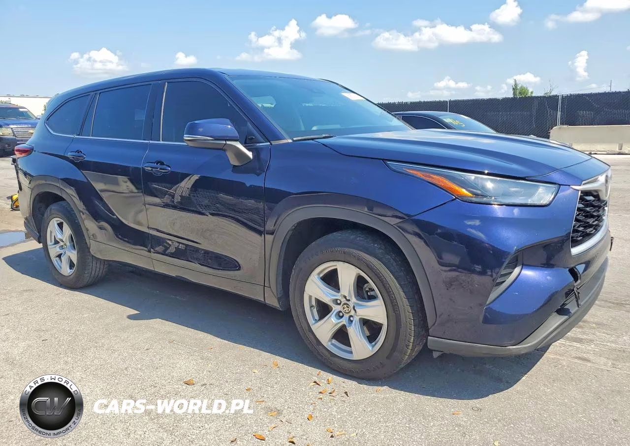 2022 Toyota Highlander L VIN:5TDCZRAH7NS546164 - 4