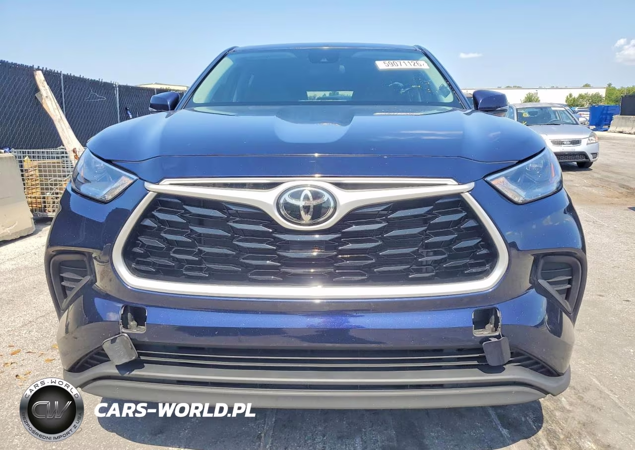 2022 Toyota Highlander L VIN:5TDCZRAH7NS546164 - 5