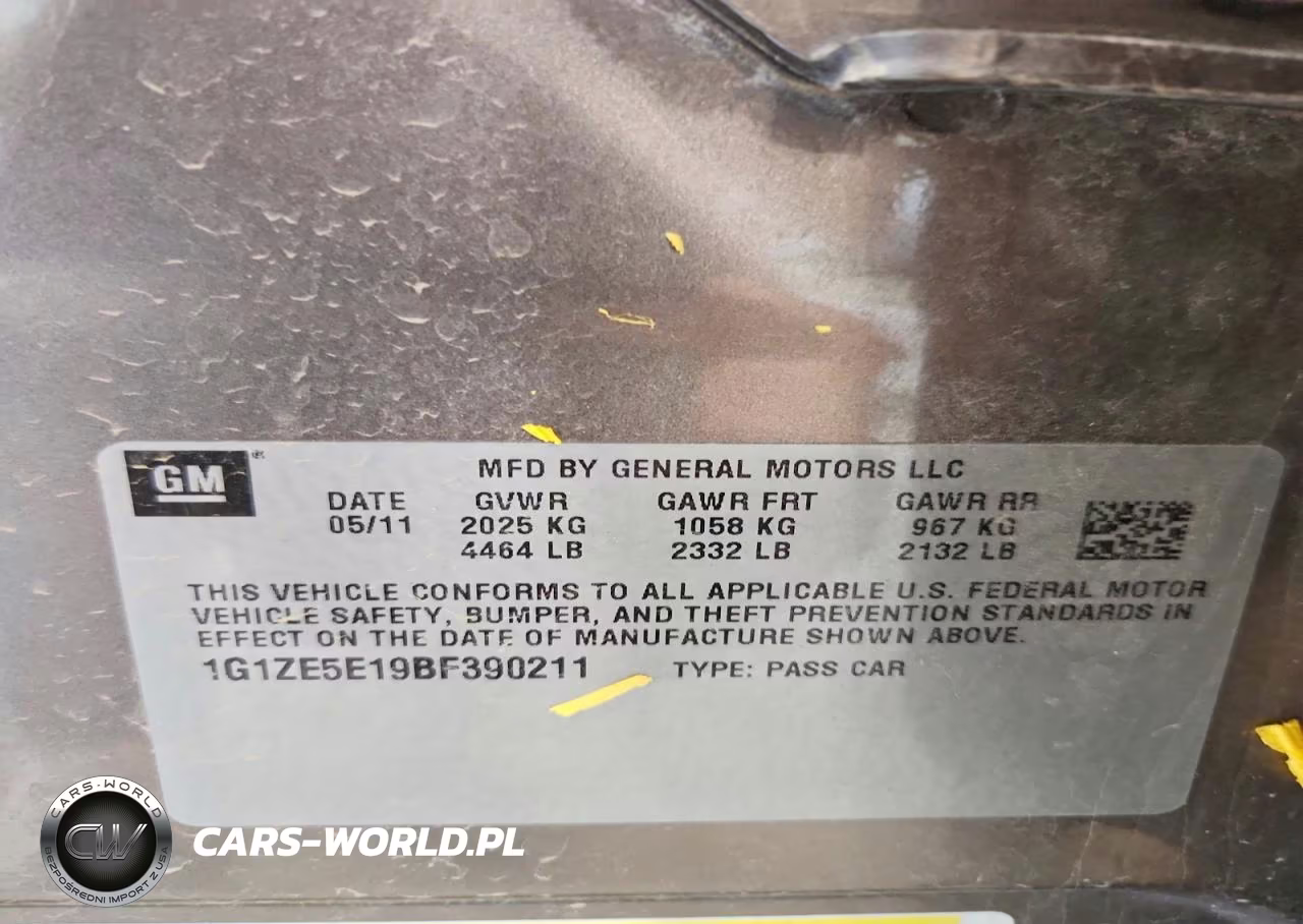 2011 Chevrolet Malibu Ltz VIN:1G1ZE5E19BF390211 - 12