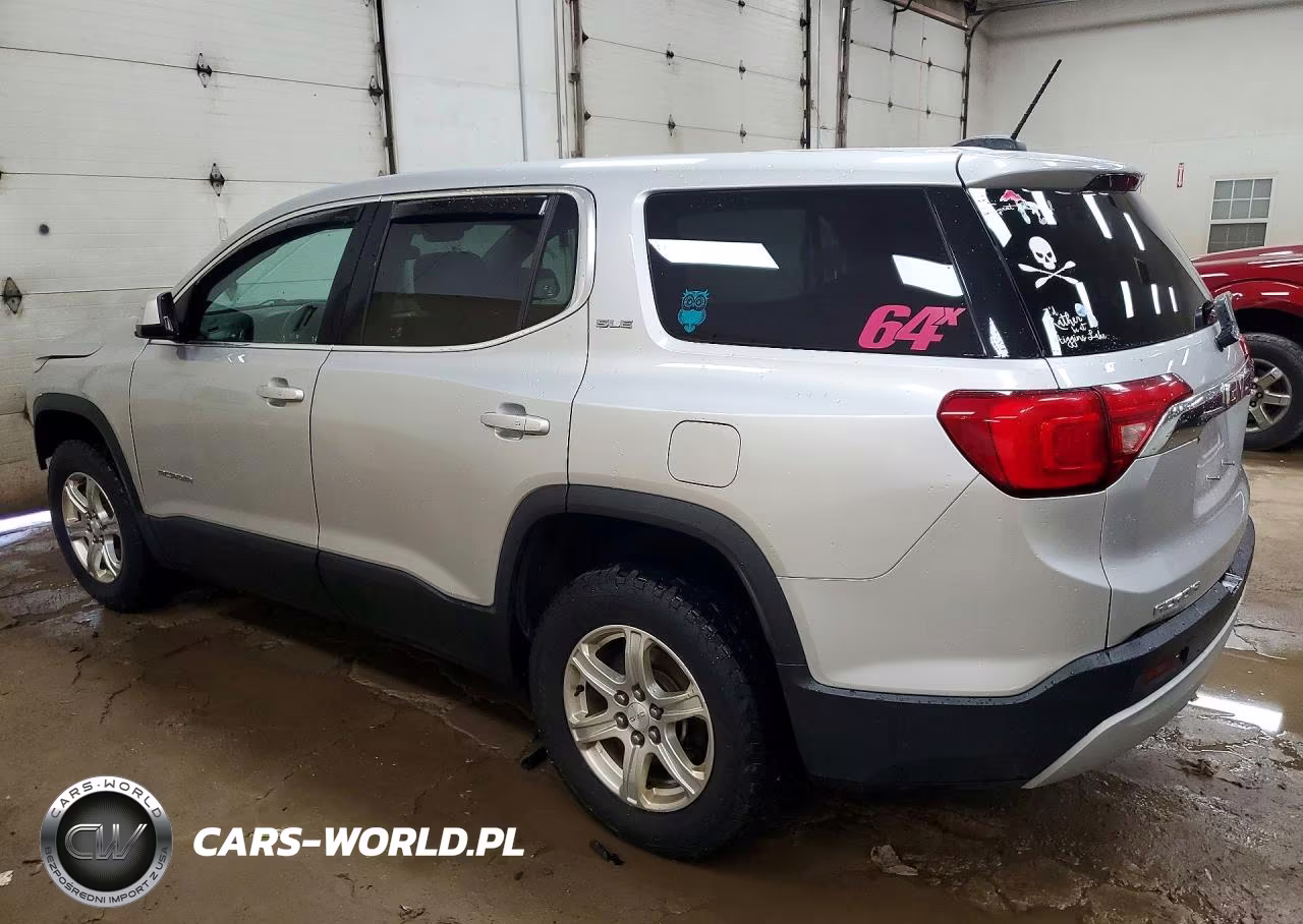 2019 GMC Acadia Sle VIN:1GKKNKLA2KZ134344 - 2