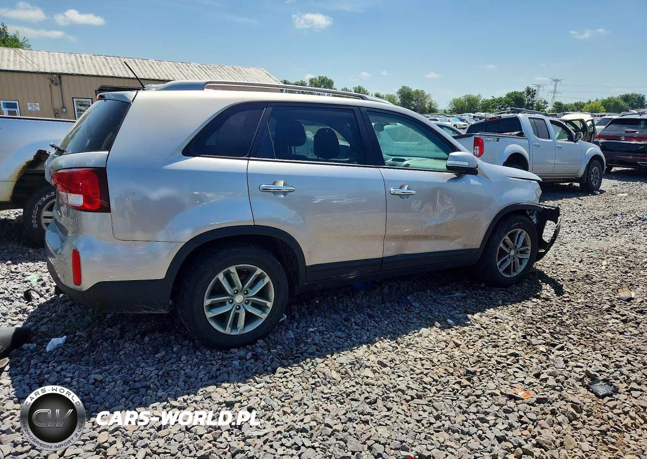 2015 Kia Sorento Lx VIN:5XYKT3A61FG662290 - 3