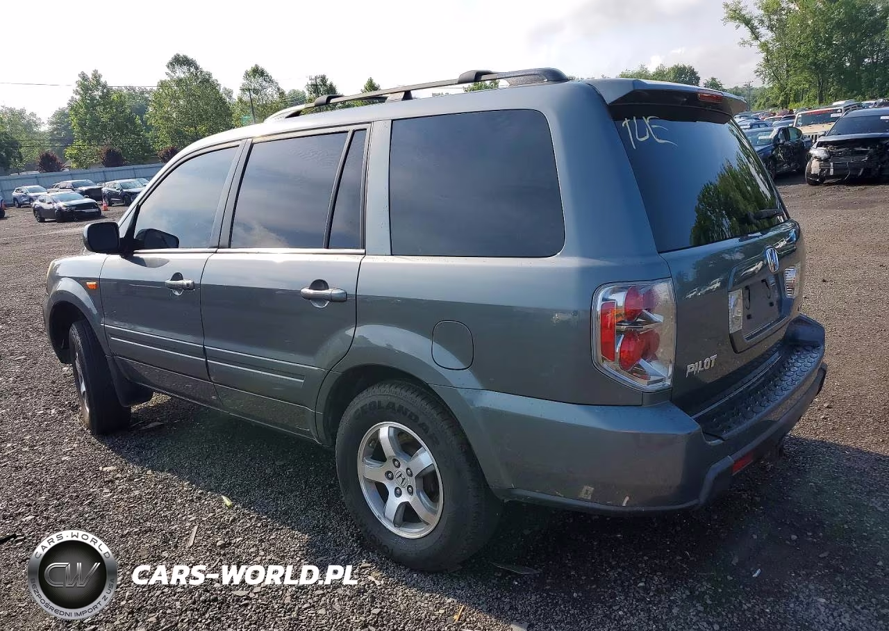 2008 Honda Pilot Exl VIN:5FNYF18588B016452 - 2