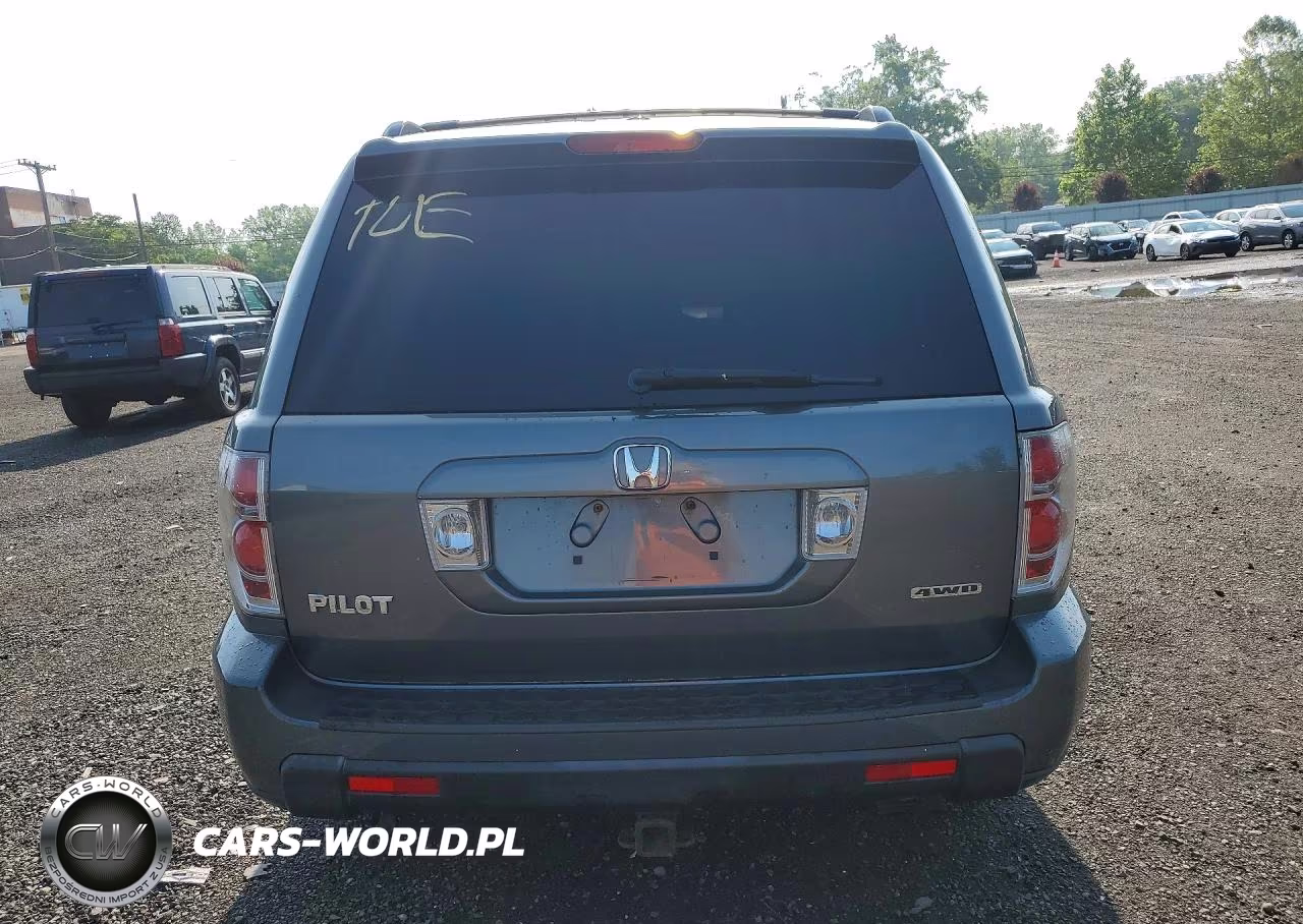 2008 Honda Pilot Exl VIN:5FNYF18588B016452 - 6