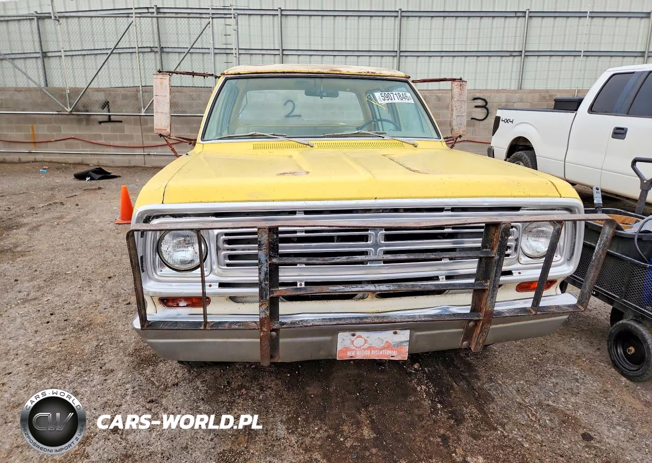 1973 Dodge D200 VIN:D26BJ3S145103 - 5