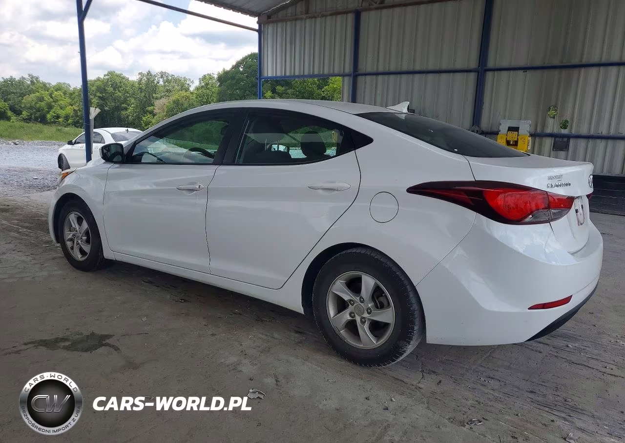 2015 Hyundai Elantra Se VIN:5NPDH4AE4FH597323 - 2