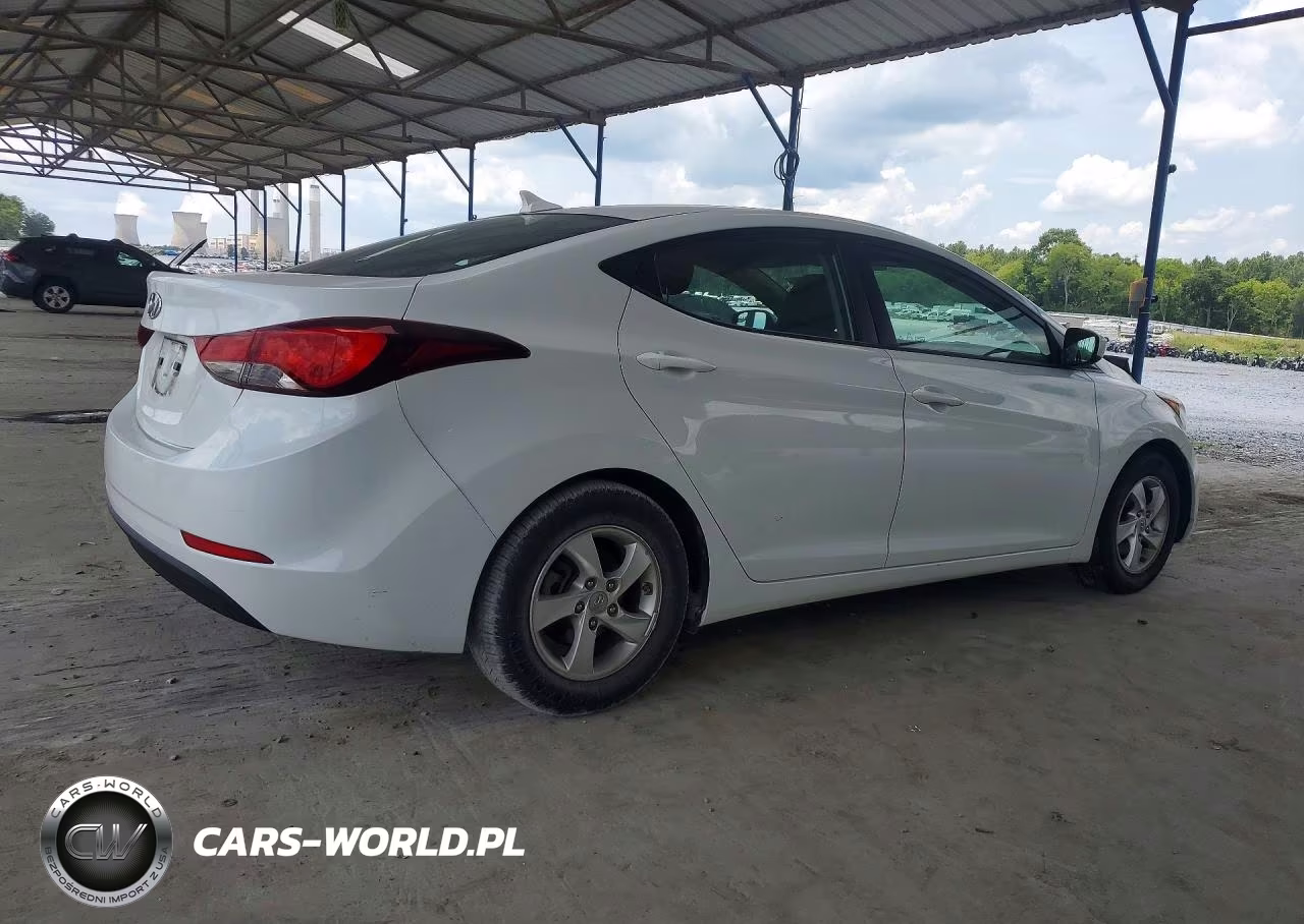 2015 Hyundai Elantra Se VIN:5NPDH4AE4FH597323 - 3