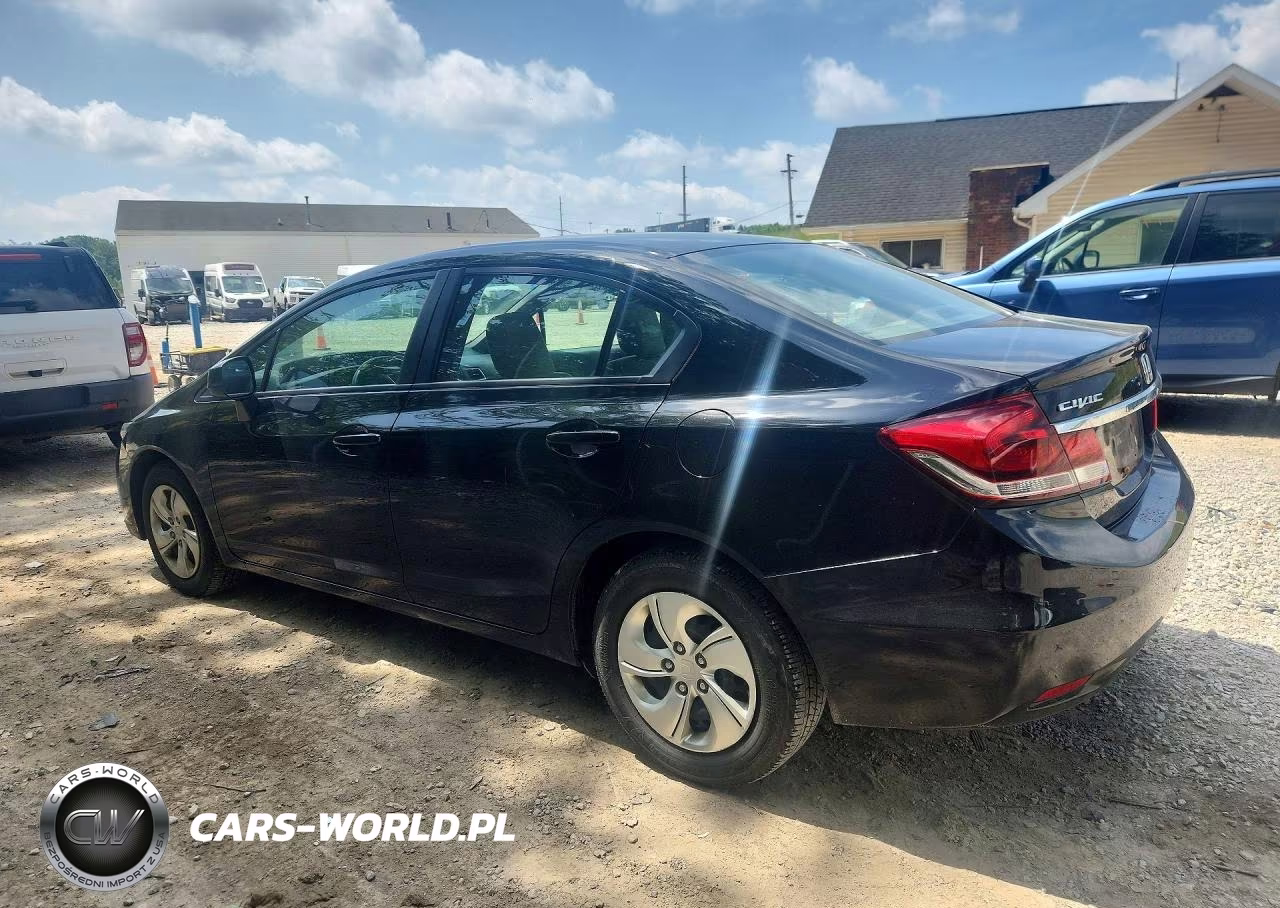 2013 Honda Civic Lx VIN:19XFB2F59DE222097 - 2