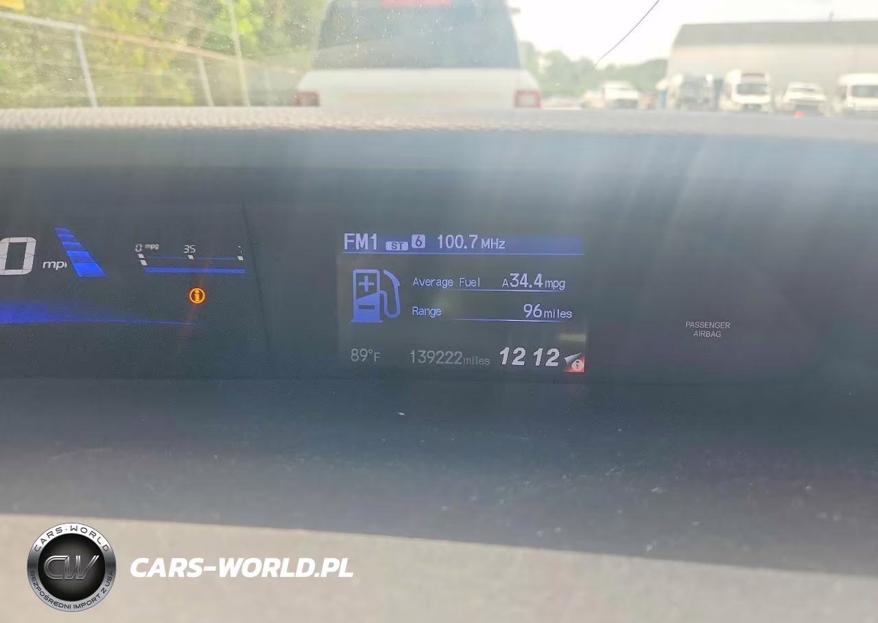 2013 Honda Civic Lx VIN:19XFB2F59DE222097 - 9