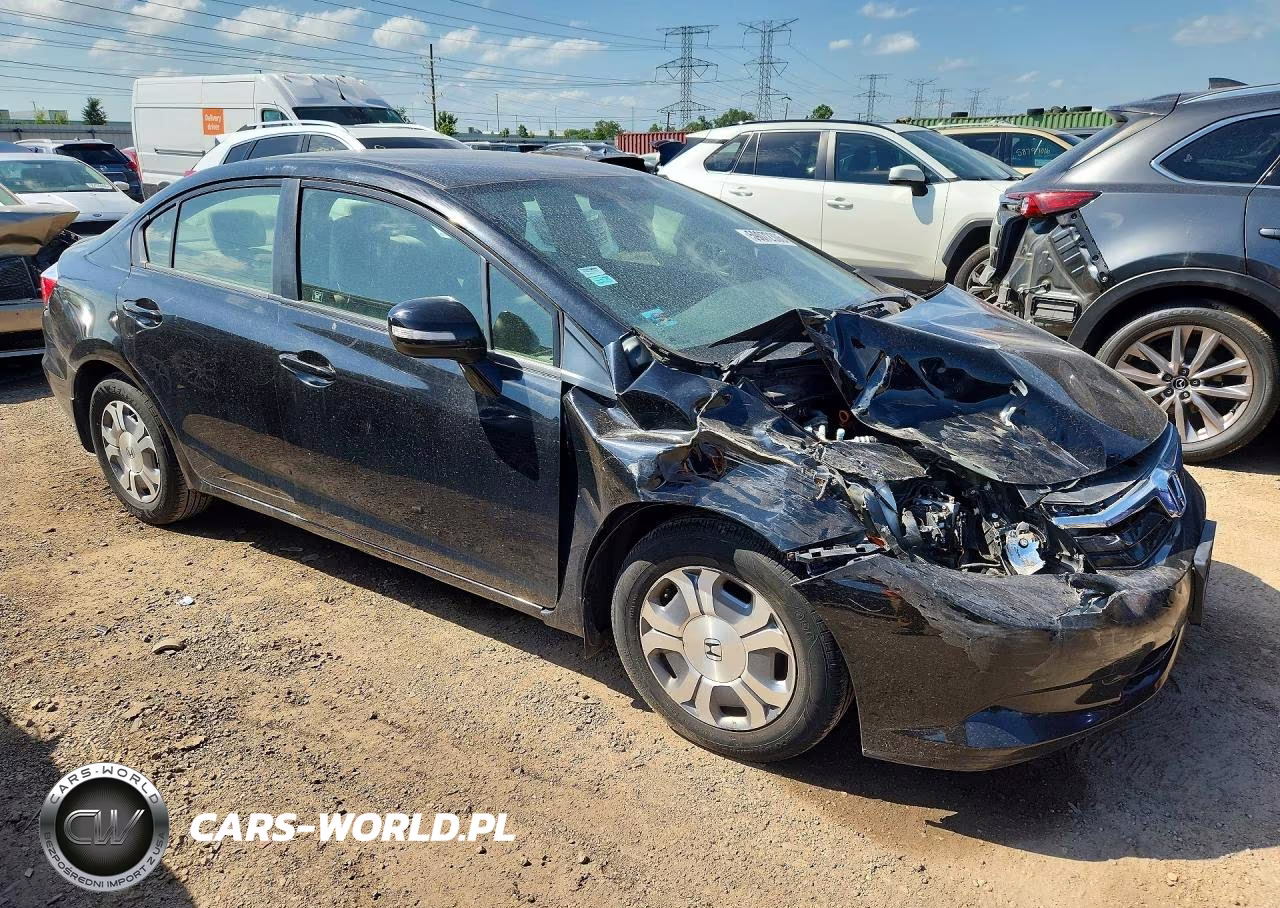 2012 Honda Civic Hybrid VIN:JHMFB4F26CS009071 - 4