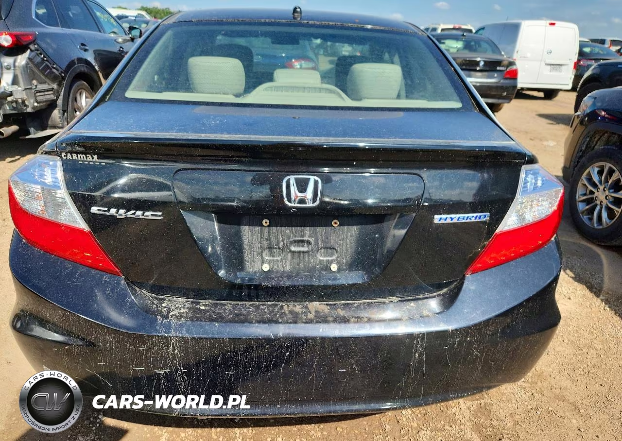 2012 Honda Civic Hybrid VIN:JHMFB4F26CS009071 - 6