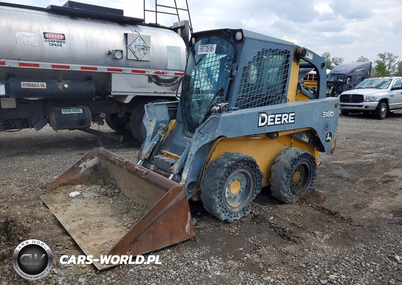 2010 John Deere 318 - Skid Steer Loader VIN:T0318DJ183788 - 2