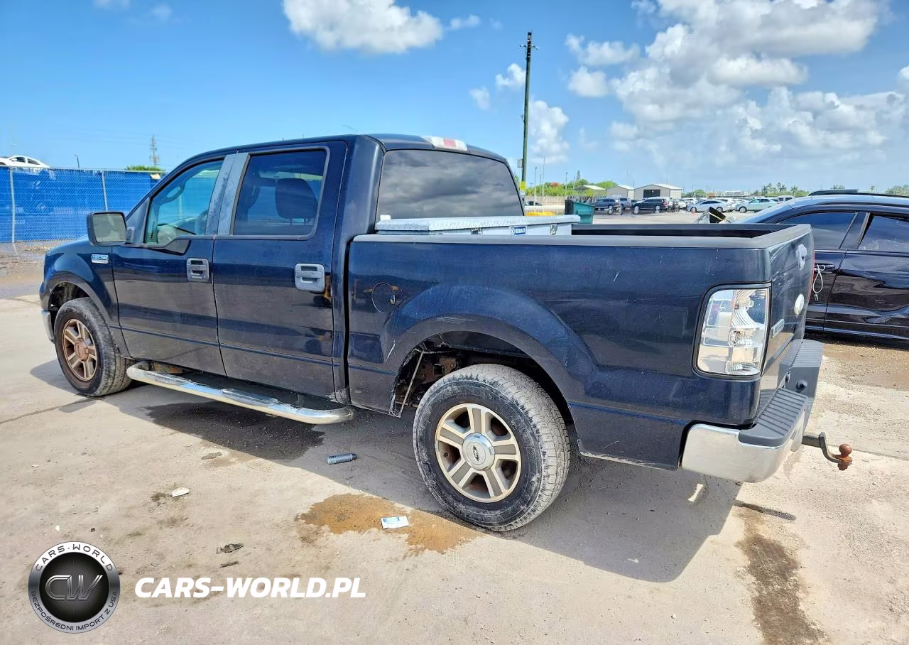 2007 Ford F150 Supercrew VIN:1FTRW12W47FB68180 - 2