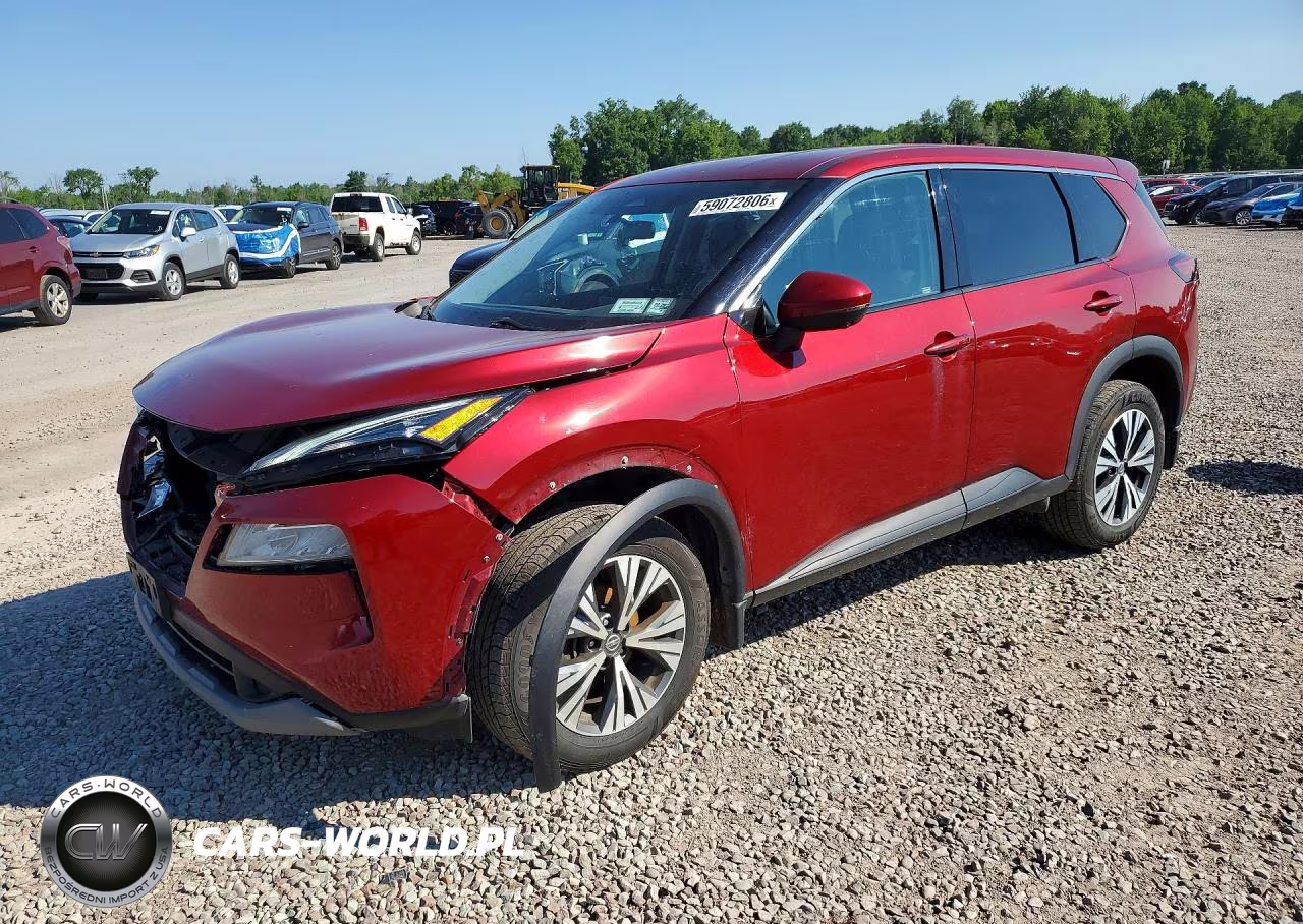 2021 Nissan Rogue Sv VIN:5N1AT3BB6MC804444 - 1