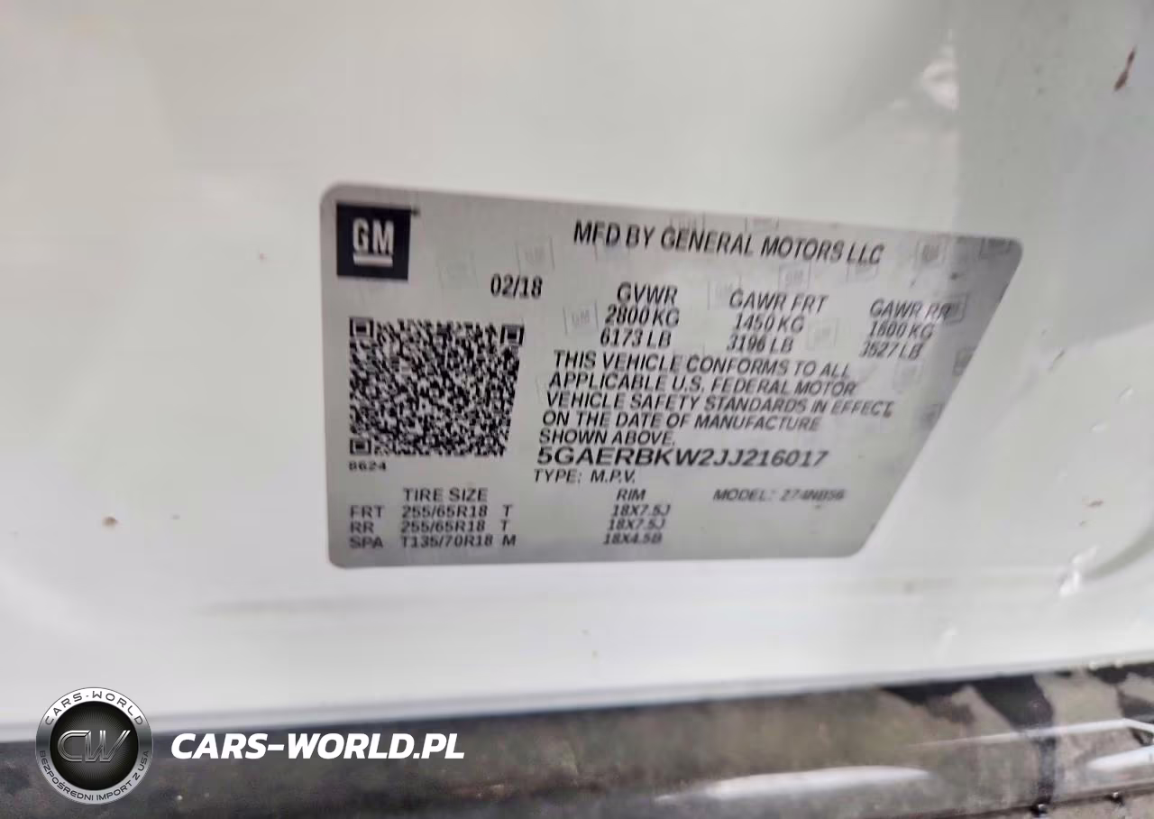 2018 Buick Enclave Essence VIN:5GAERBKW2JJ216017 - 13