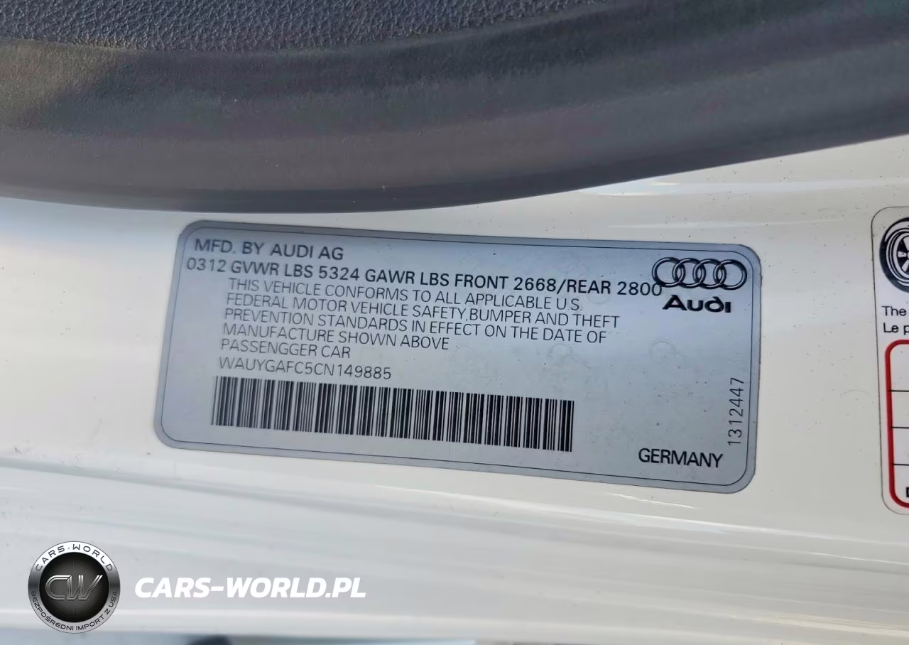 2012 Audi A7 Premium Plus VIN:WAUYGAFC5CN149885 - 13