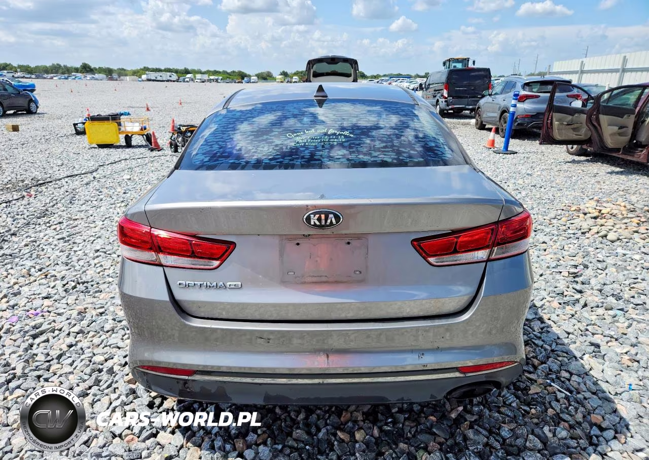2016 Kia Optima Lx VIN:5XXGT4L39GG101808 - 6