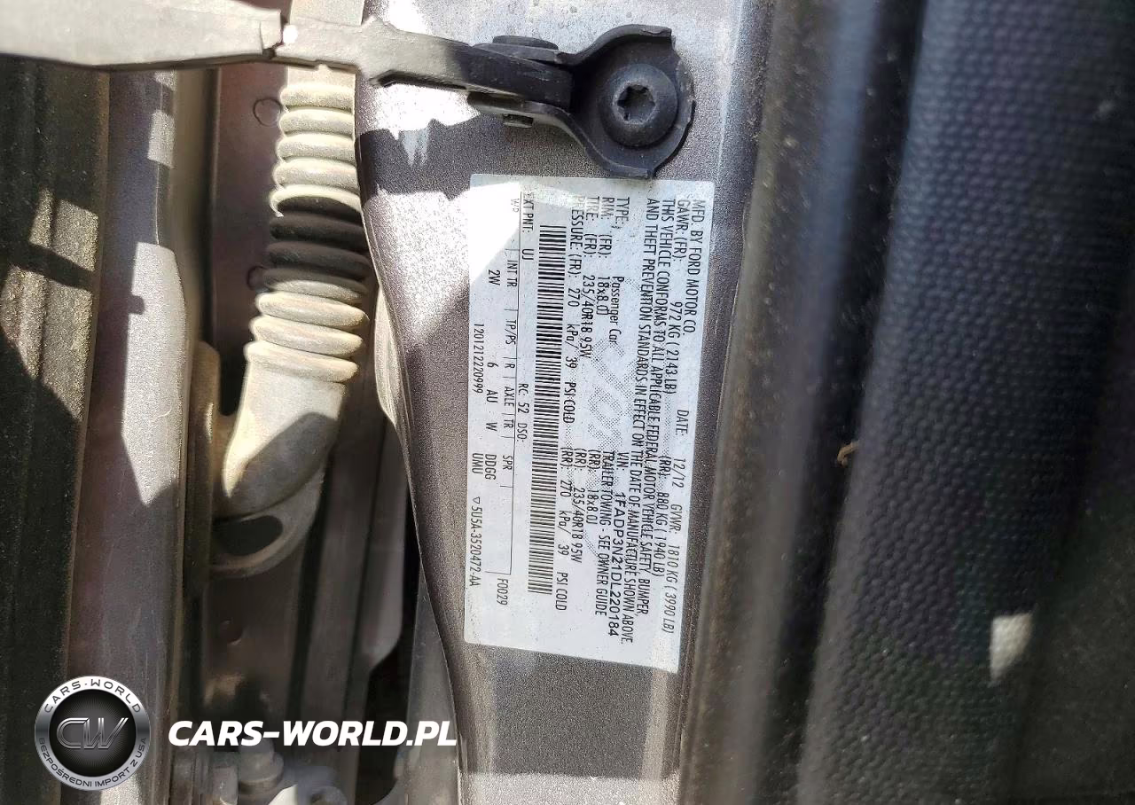 2013 Ford Focus Titanium VIN:1FADP3N21DL220184 - 13