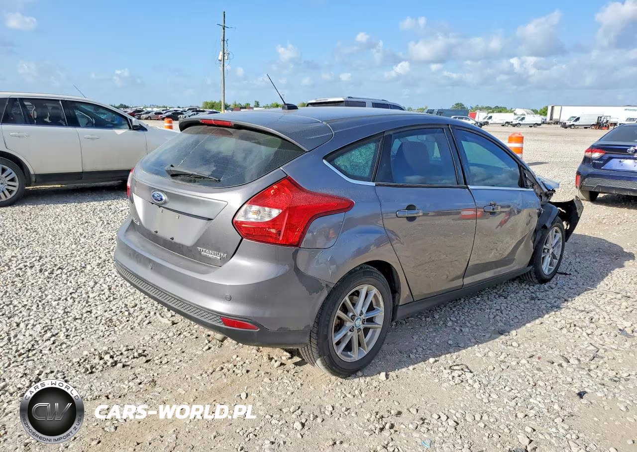 2013 Ford Focus Titanium VIN:1FADP3N21DL220184 - 3