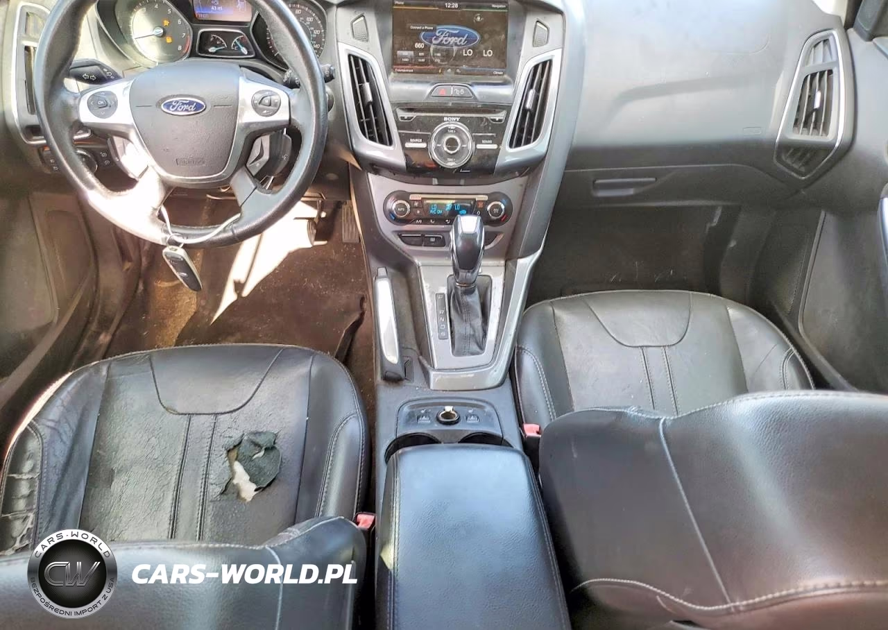 2013 Ford Focus Titanium VIN:1FADP3N21DL220184 - 8
