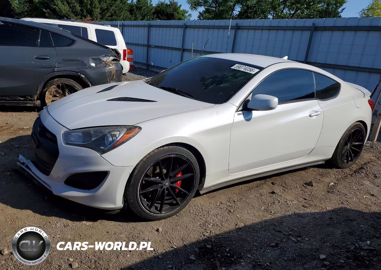 2013 Hyundai Genesis Coupe 2.0T VIN:KMHHT6KD6DU105214 - 1