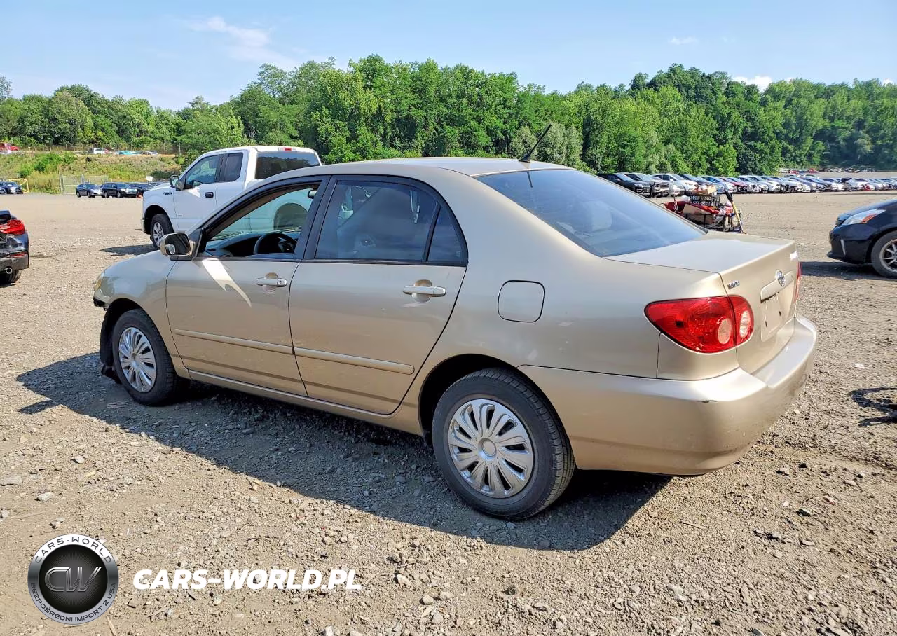2005 Toyota Corolla Le VIN:2T1BR32E25C386295 - 2