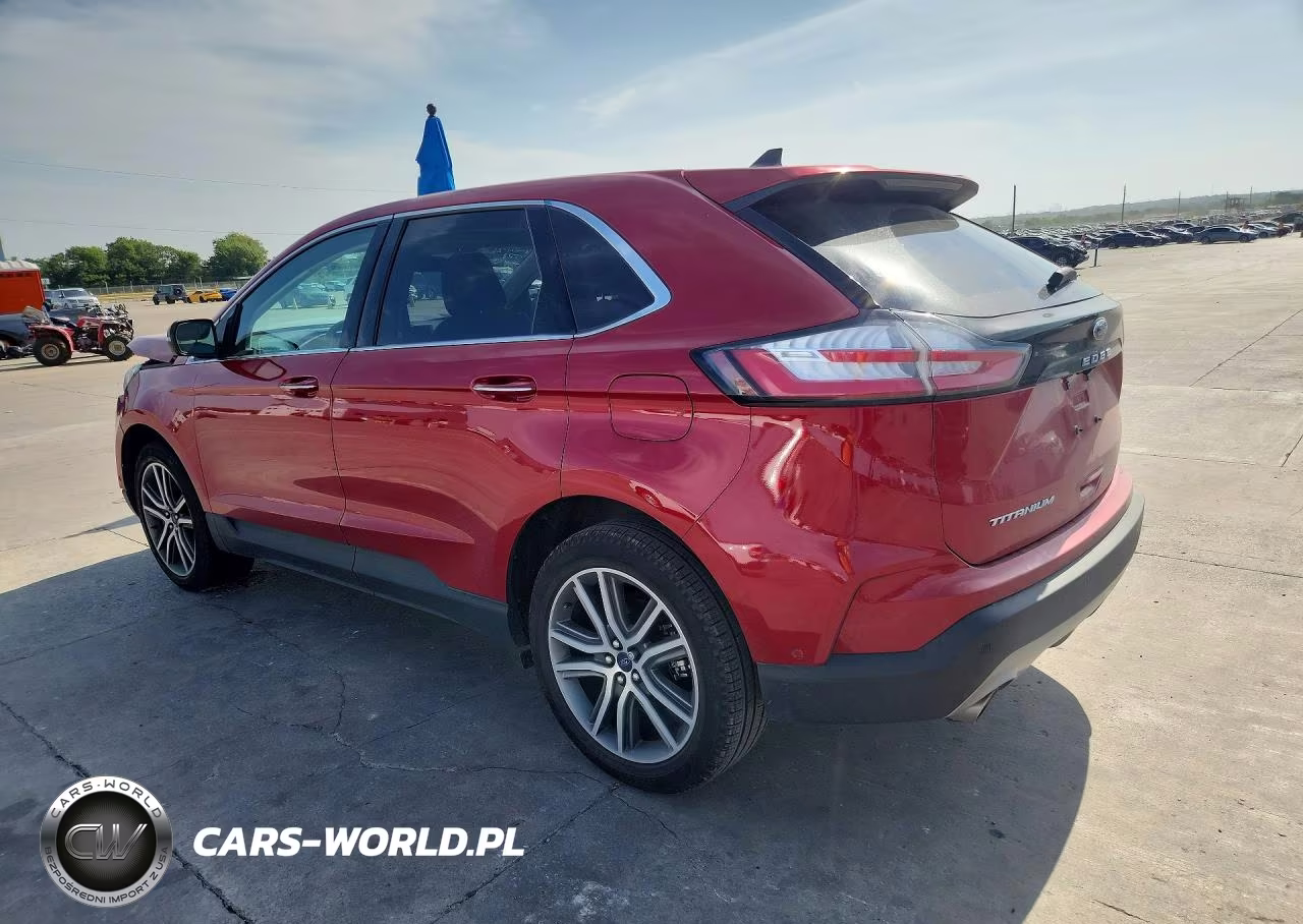 2021 Ford Edge Titanium VIN:2FMPK3K94MBA03621 - 2