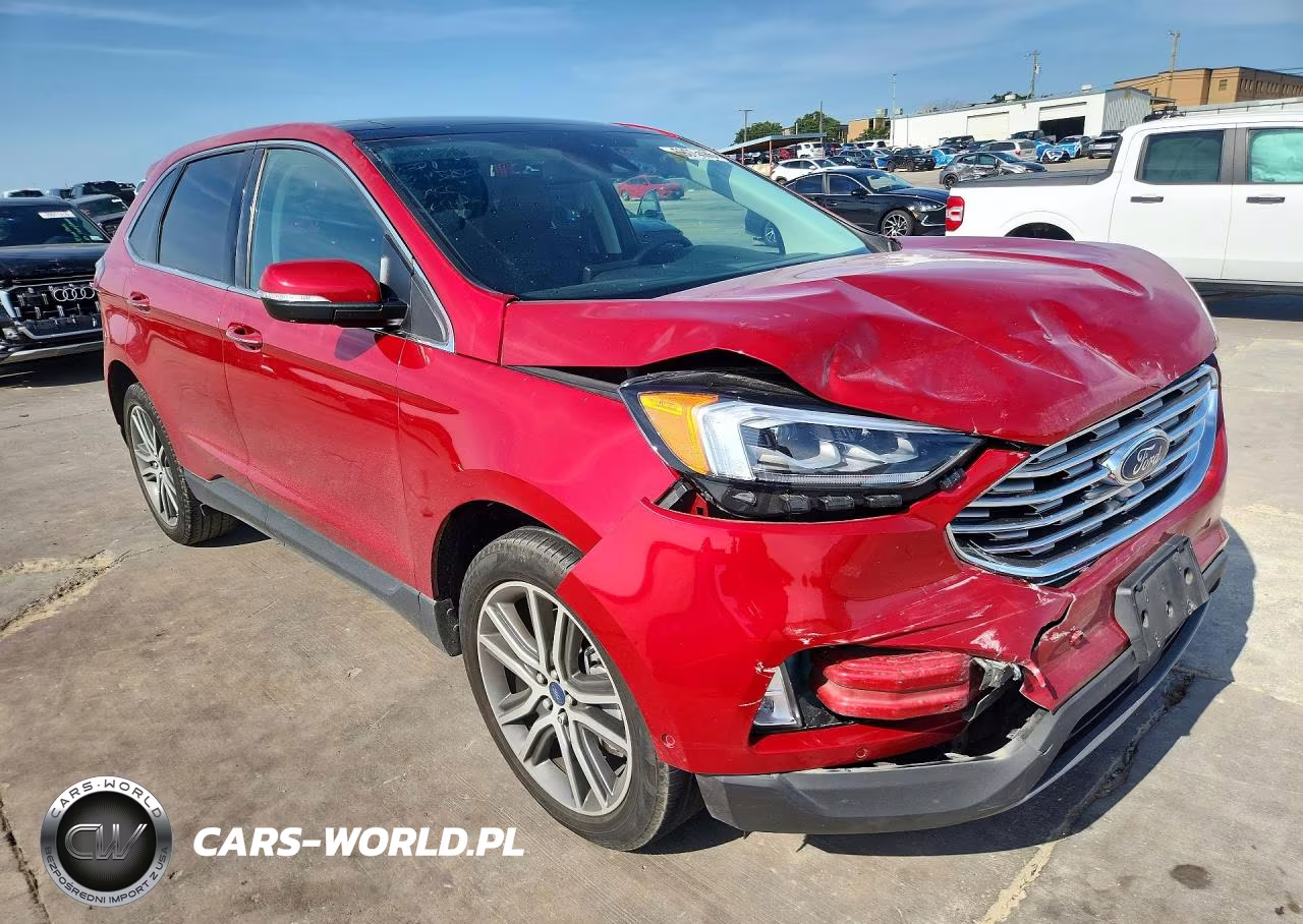 2021 Ford Edge Titanium VIN:2FMPK3K94MBA03621 - 4