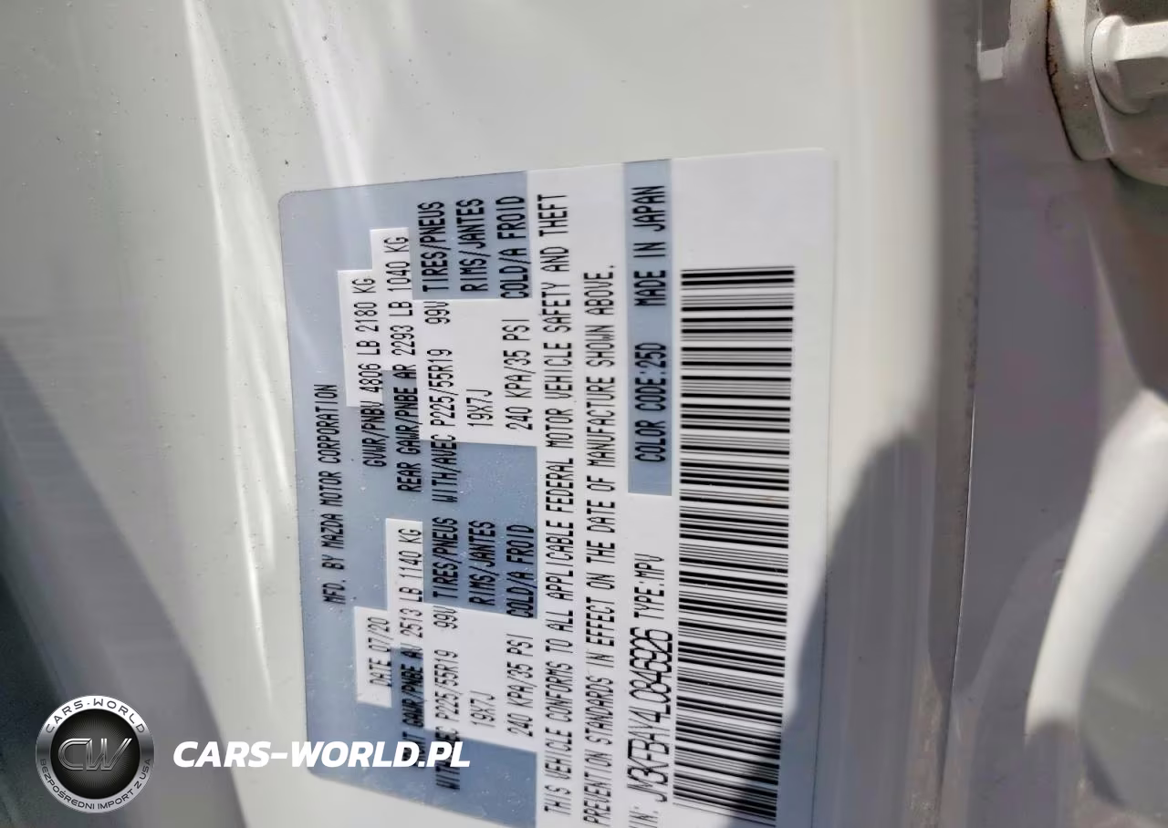 2020 Mazda Cx-5 Grand Touring Reserve VIN:JM3KFBAY4L0846926 - 13